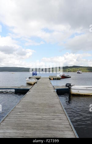 Une VUE IMPRENABLE SUR LEAPLISH WATERPARK, LEAPLISH, PRÈS DE NORTHUMBERLAND, KIELDER Banque D'Images