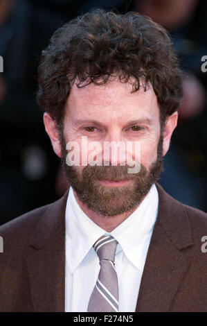 Venise, Italie. 12 Sep, 2015. Charlie Kaufman assistant à la cérémonie de clôture et la première mondiale de 'Pao Lao Er' à la 72e Festival International du Film de Venise le 12 septembre 2015 à Venise, Italie. © dpa/Alamy Live News Banque D'Images