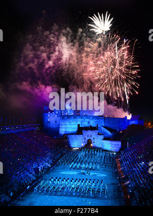 Le Royal Edinburgh Military Tattoo Banque D'Images