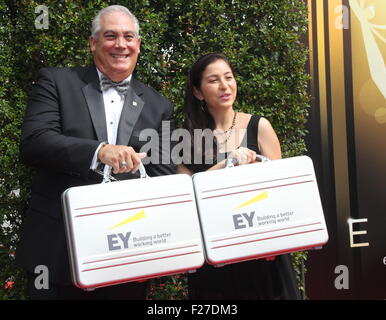 Hollywood, Californie, USA. Sep 11, 2015. J15777CHW.2015 Creative Arts Emmy Awards .Microsoft Theatre, Los Angeles, CA.09/12/2015.2015 CREATIVE ARTS EMMY awards .©Clinton H. Wallace/Photomundo/ International Inc © Photos Clinton Wallace/Globe Photos/ZUMA/Alamy Fil Live News Banque D'Images