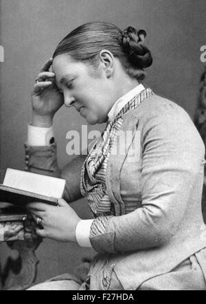 Elizabeth Garrett Anderson, médecin anglais et féministe Banque D'Images