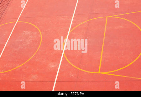 Photo de tennis et basket jeux pour enfants Banque D'Images