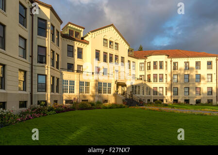 Pioneer Home pour personnes âgées de l'Alaska, Sitka, Alaska. Banque D'Images