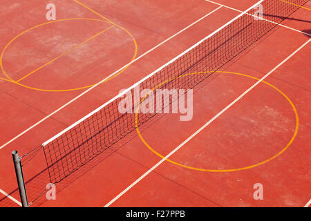 Photo de tennis et basket jeux pour enfants Banque D'Images