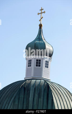 Cathédrale St Michael, Sitka, Alaska. Banque D'Images