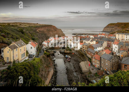 Staithes, North Yorkshire, UK. Banque D'Images