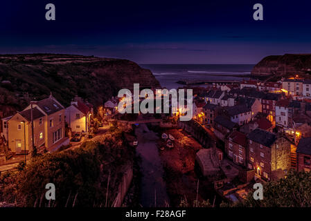 Staithes, North Yorkshire, UK. Banque D'Images