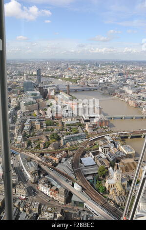 London UK - voir à l'échelle du nord-ouest de Londres le tesson Banque D'Images