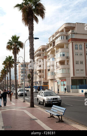 Logement Appartement autonome de Melilla ville état territoire espagnol en Afrique du Nord, Espagne Banque D'Images