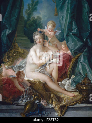 François Boucher - la toilette de Vénus Banque D'Images