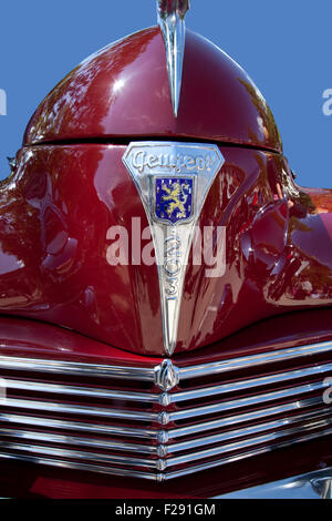 La Jacquemarde Classic Motor Show 2015 à Montriond (France) : Peugeot 203 Banque D'Images