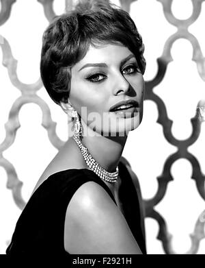 SOPHIA LOREN actrice de cinéma italien en 1959 Banque D'Images