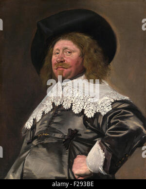 Frans Hals - Portrait d'un homme, peut-être Nicolaes Pietersz Duyst van Voorhout Banque D'Images