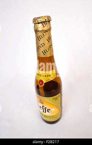 Leffe Blonde bière Leffe Blonde Cerveza- Banque D'Images