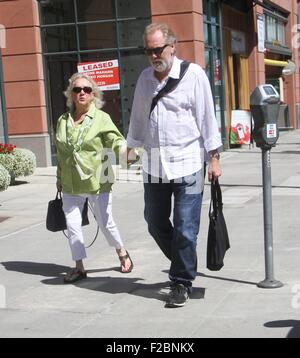 Harry Groener surtout connu pour maire Wilkins dans Buffy the Vampire Slayer shopping à Beverly Hills avec : Harry Groener Où : Los Angeles, California, United States Quand : 15 Juil 2015 Banque D'Images