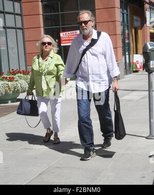 Harry Groener surtout connu pour maire Wilkins dans Buffy the Vampire Slayer shopping à Beverly Hills avec : Harry Groener Où : Los Angeles, California, United States Quand : 15 Juil 2015 Banque D'Images