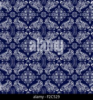 Arrière-plan vectoriel continu avec ornements en arabe pour la conception Illustration de Vecteur