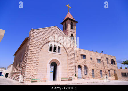 Eglise catholique en Jordanie Banque D'Images