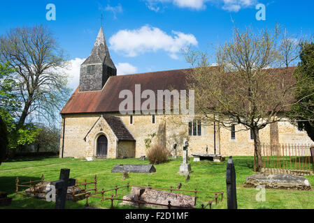 L'église de St James, dans le hameau de Abinger Common, Surrey, UK Banque D'Images