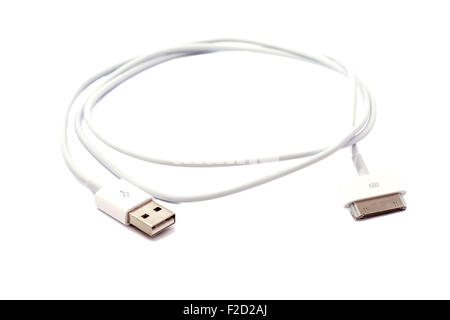 HDMI femelle vers micro-USB Câble adaptateur mâle et femelle Banque D'Images