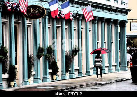 Des scènes de rue de Savannah en Géorgie Banque D'Images