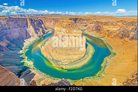 Horseshoe Bend, Colorado, Arizona, USA. Banque D'Images