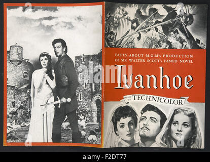 Ivanhoé (1952) - Movie Poster Banque D'Images