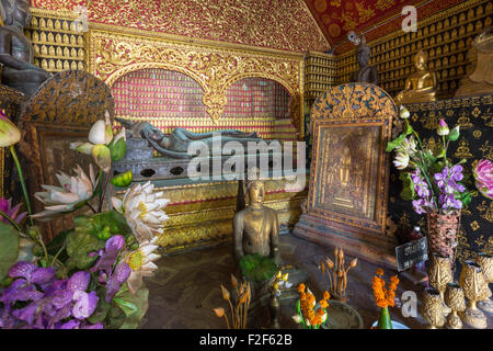 Wat Xiang Thong, Luang Prabang, Laos Banque D'Images