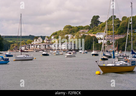 Malpas Village sur les rives de la rivière Truro Cornwall England UK Banque D'Images