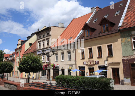 Mall à kowary ancienne ville allemande schmiedeberg. Pologne, la basse Silésie, Europe Banque D'Images