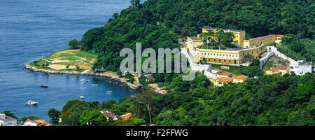 Forte de Sao Joao (Fort de Saint John), est un édifice du xvie siècle étoiles fort dans le quartier de Urca, Rio de Janeiro, erecte Banque D'Images