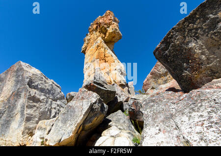 La croix de Malte rock formation dans le Cederberg, Afrique du Sud Banque D'Images