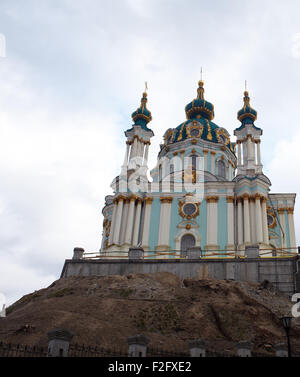 La Cathédrale Saint André à Kiev, Ukranie Banque D'Images