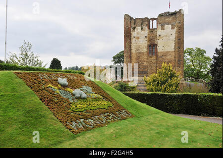 Guildford Surrey UK - Alice au Pays des Merveilles jardins à thèmes dans le parc du Château Banque D'Images