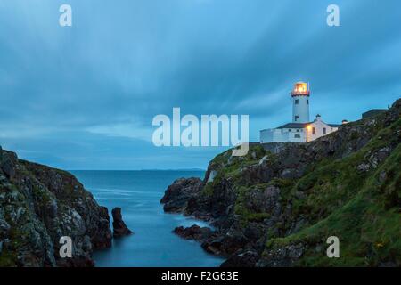 Fanad phare sur les plus northernly côtes de l'Irlande dans le comté de Donegal. Banque D'Images