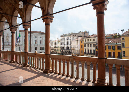 Padoue, Italie - août, 28 : Vue sur le Palazzo della Ragione, le 28 août 2014 Banque D'Images