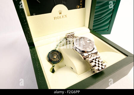 Montre Rolex-reloj de pulsera Rolex Banque D'Images