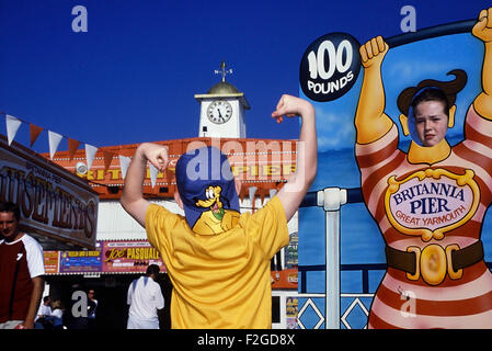 Britannia Pier. Great Yarmouth. Le Norfolk. L'Angleterre. UK Banque D'Images