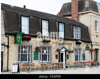 La Toison d'or, la porte des brebis, Stamford, Lincs. Banque D'Images