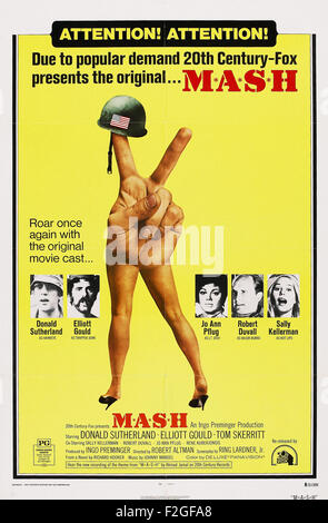 MASH 03 - Film Poster Banque D'Images