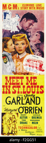 Rencontrez Moi à St Louis 02 - Affiche de film Banque D'Images