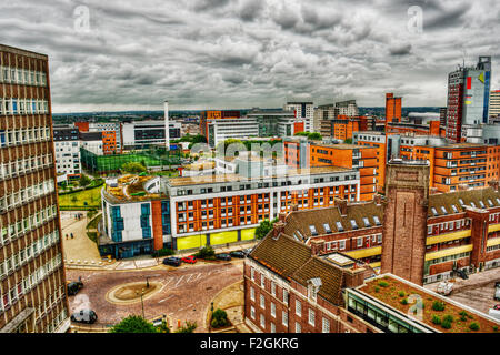 Août 2015, l'Université d'Aston à Birmingham, HDR-technique Banque D'Images