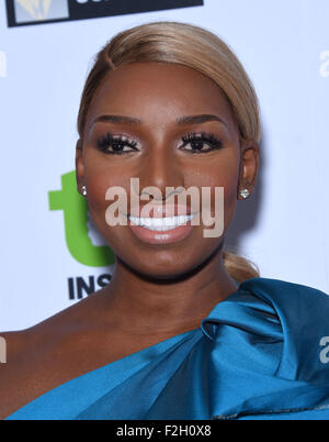 West Hollywood, Californie, USA. 18 Sep, 2015. NeNe Leakes arrive pour la défense des intérêts de l'industrie de la télévision Awards au Sunset Tower Hotel. Credit : Lisa O'Connor/ZUMA/Alamy Fil Live News Banque D'Images