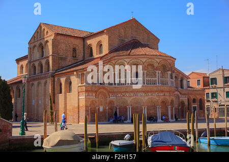 MURANO, ITALIE - AVRIL 26 : église de Santa Maria e San Donato, Murano. L'Italie le 26 avril 2014 Banque D'Images