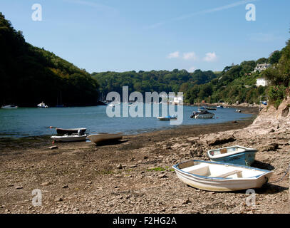 River Yealm au Newton Ferrers, Devon, UK Banque D'Images