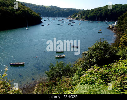 River Yealm au Newton Ferrers, Devon, UK Banque D'Images