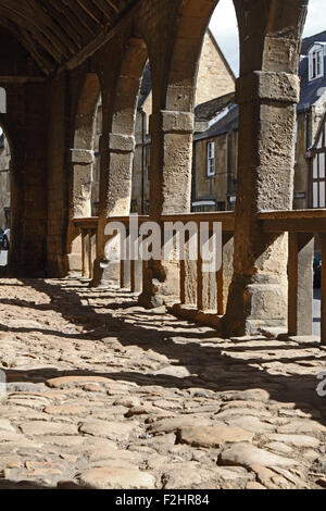 La halle à Chipping Camden Banque D'Images