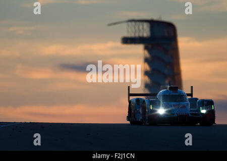 Austin, Texas, États-Unis. 19 Sep, 2015. FIA WEC 6 heures de circuit of the Americas à Austin, Texas. Credit : Cal Sport Media/Alamy Live News Banque D'Images