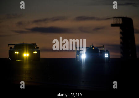 Austin, Texas, États-Unis. 19 Sep, 2015. FIA WEC 6 heures de circuit of the Americas à Austin, Texas. Credit : Cal Sport Media/Alamy Live News Banque D'Images