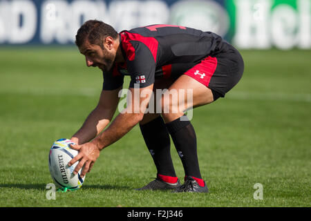 Gloucester, Royaume-Uni. 19 Sep, 2015. Coupe du Monde de Rugby. Les Tonga contre la Géorgie. Credit : Action Plus Sport/Alamy Live News Banque D'Images